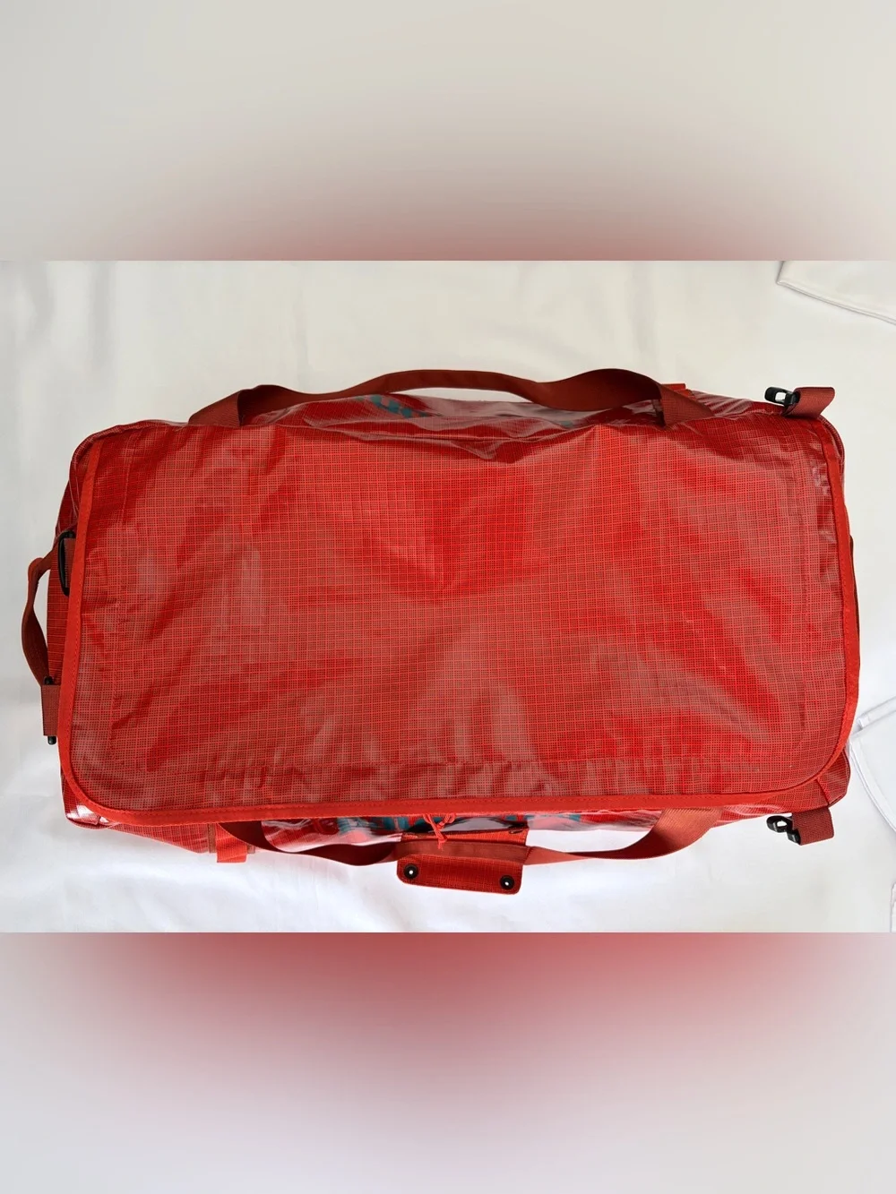 Patagonia Black Hole Duffel Bag 55L Backpack #49342 Hot Ember